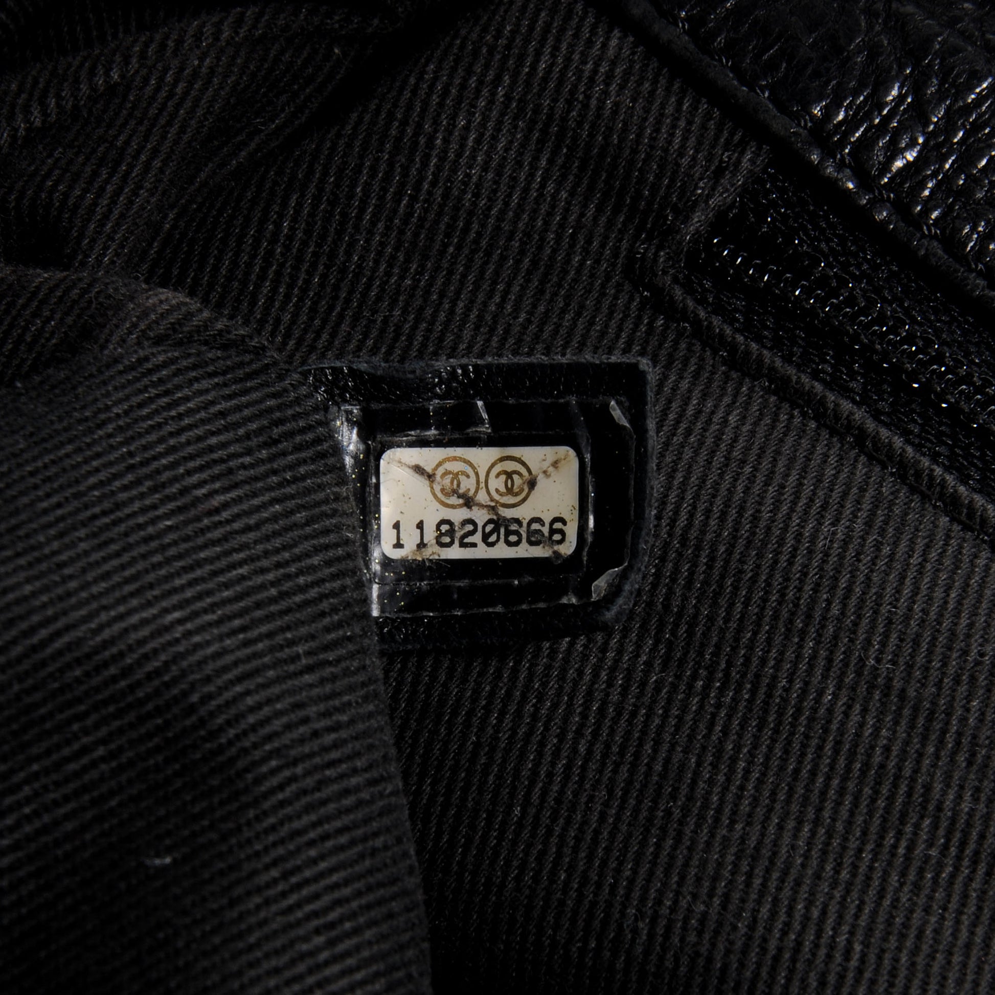 Chanel Leather Diamond Stitch Flap Black 8 of 8