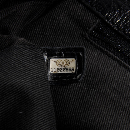 Chanel Leather Diamond Stitch Flap Black 8 of 8