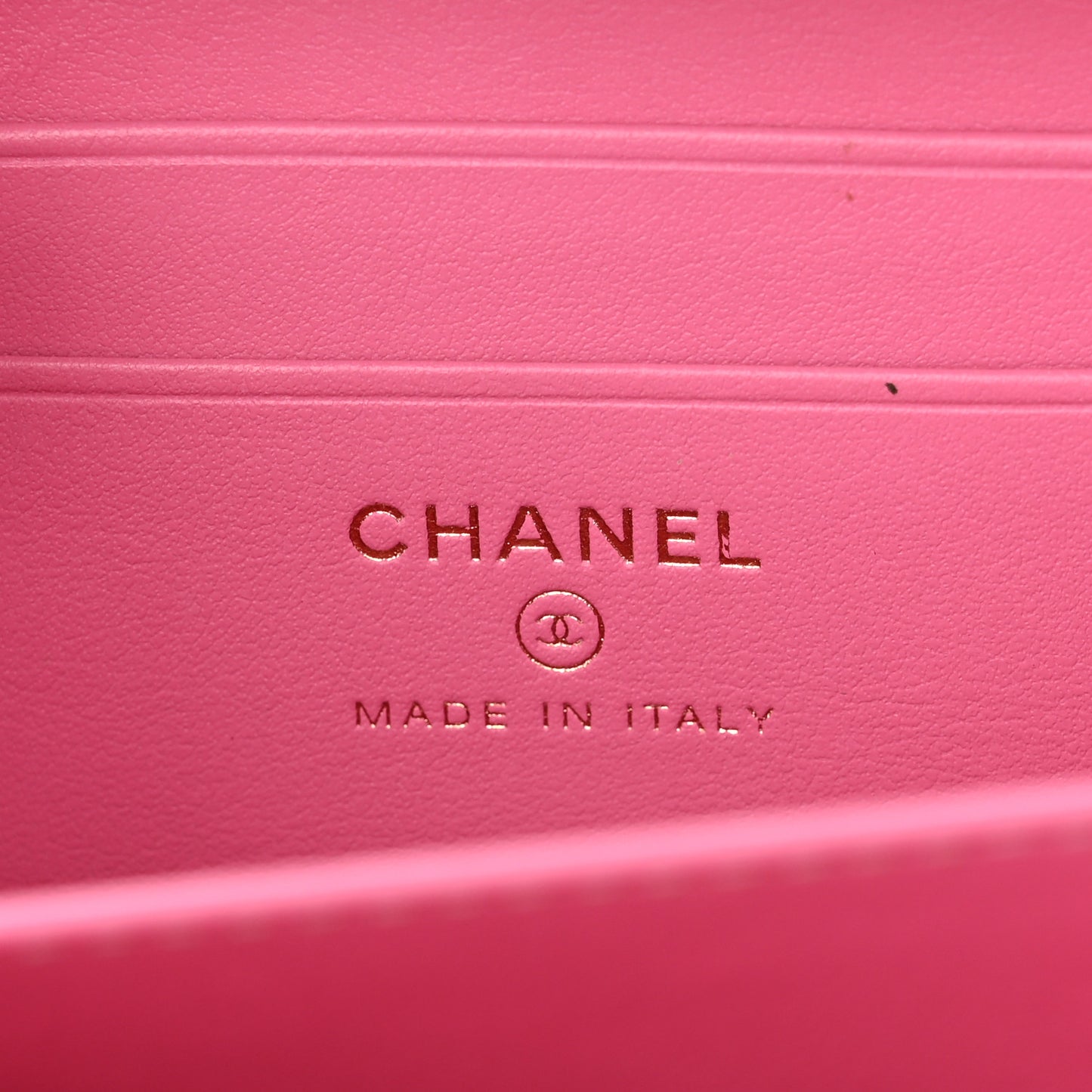 Caviar Quilted Filigree Vanity Clutch With Chain Pink Light Blue Green