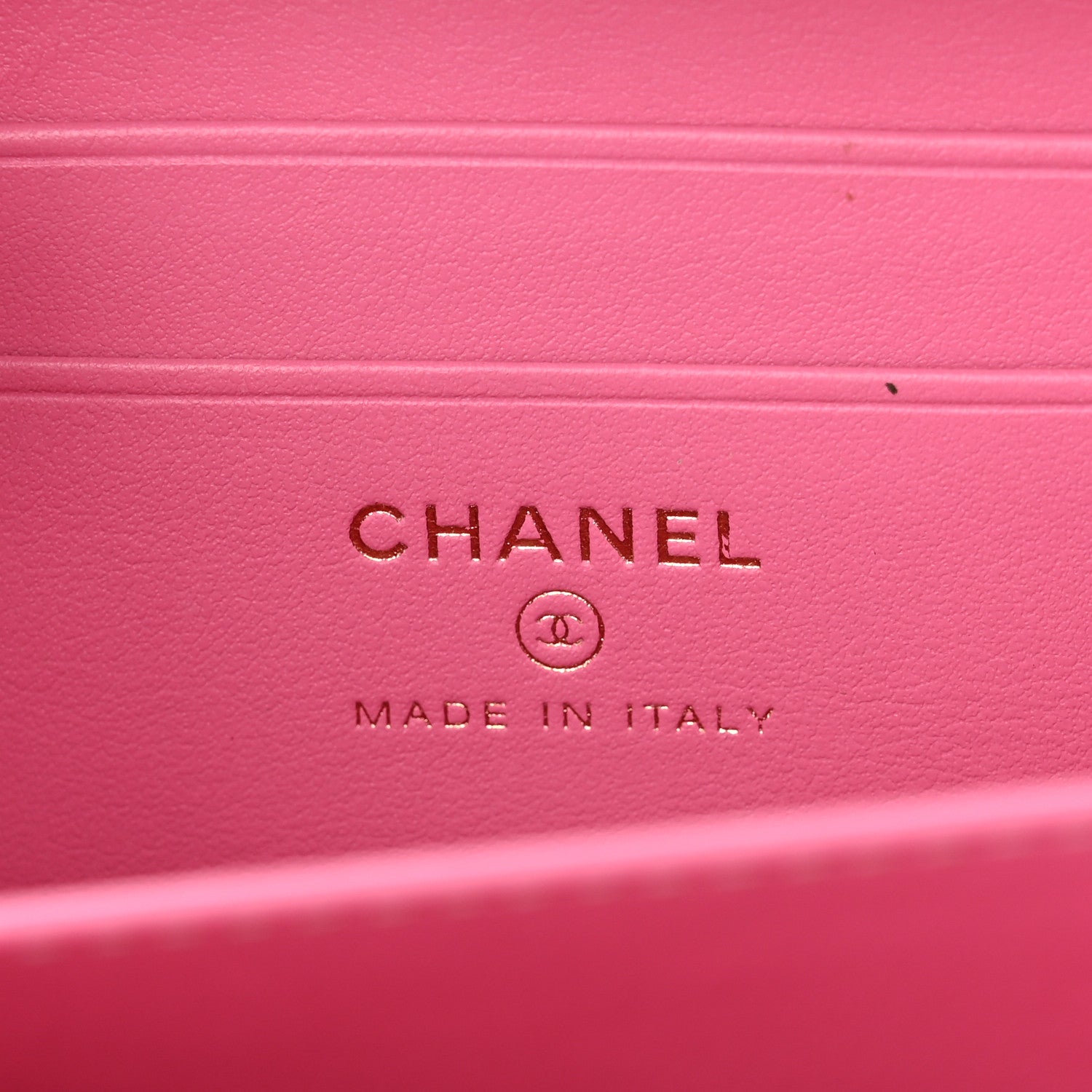 Chanel Caviar Quilted Filigree Vanity Clutch With Chain Pink Light Blue Green 6 of 11