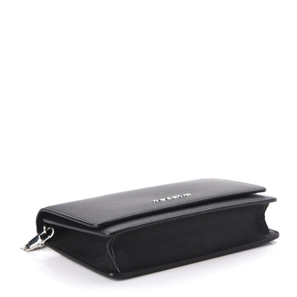 Givenchy Sugar Goatskin Pandora Chain Wallet Black 4 of 11