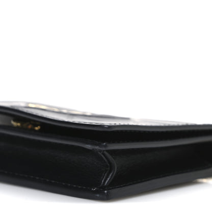 Prada Nappa Quilted Metal Patchwork Triangle Logo Card Holder With Strap 9 of 9