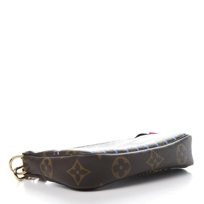 Louis Vuitton Monogram 2020 Christmas Animation Roller Coaster Mini Pochette Accessories Pivoine 4 of 10