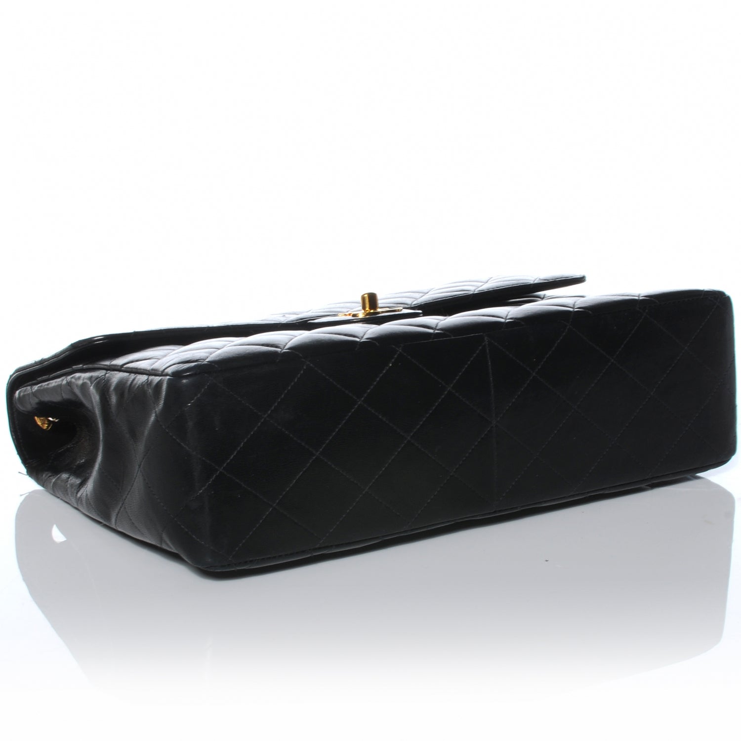 Chanel Lambskin Jumbo Single Flap Black 4 of 8