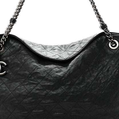 Chanel Caviar Quilted Simply CC Hobo Black 8 of 10