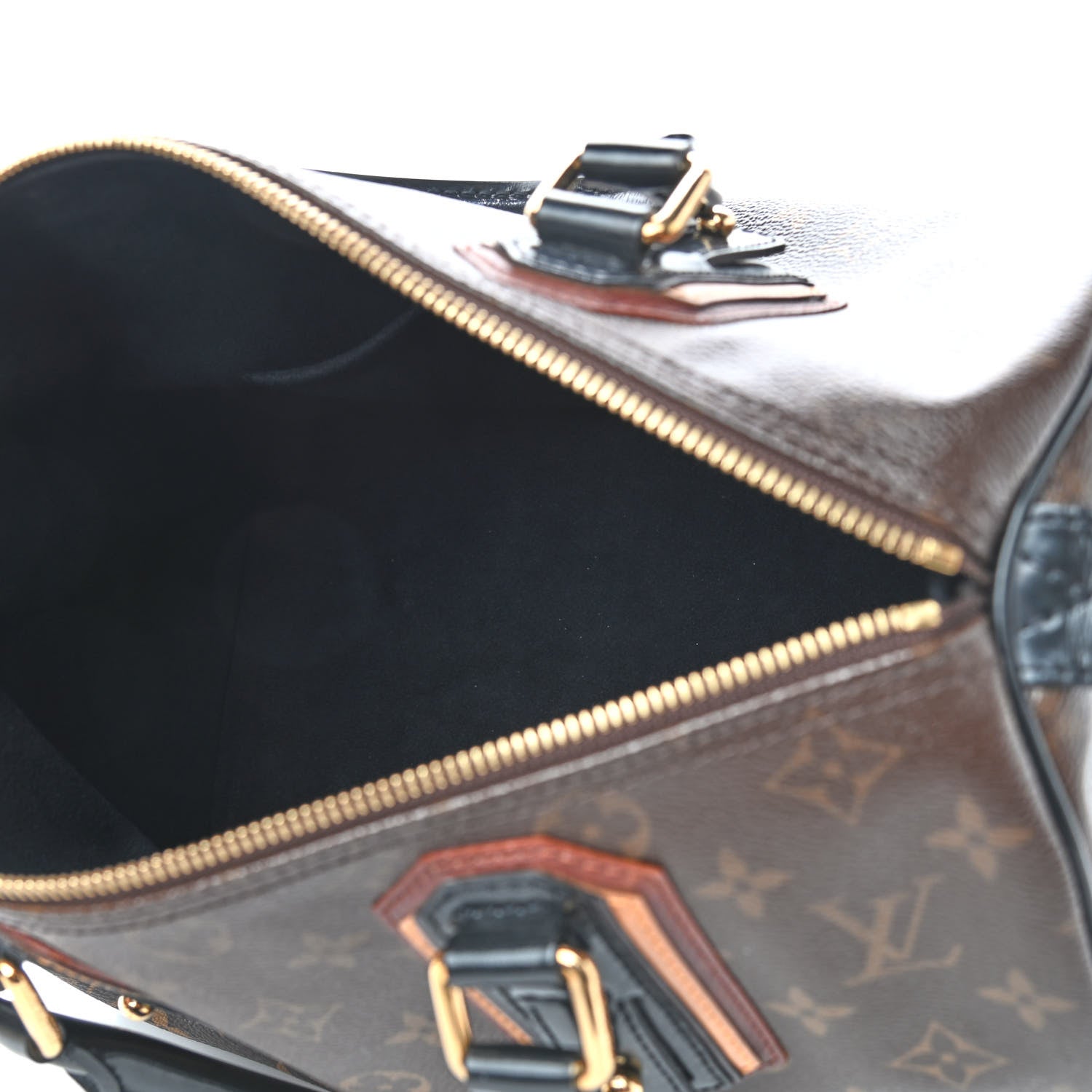 Louis Vuitton Monogram Mirage Speedy 30 Black 5 of 9