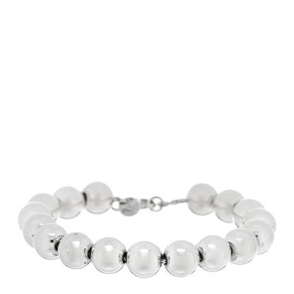 Tiffany Sterling Silver 10mm HardWear Ball Bracelet 1 of 3