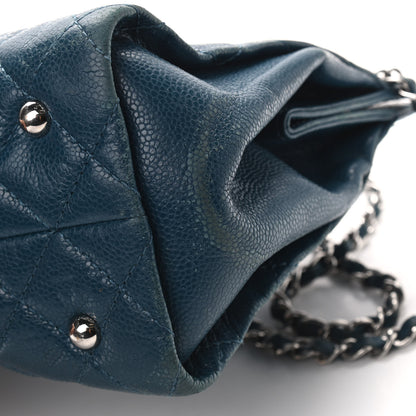 Chanel Caviar Quilted Timeless CC Shopping Tote Blue 15 of 15