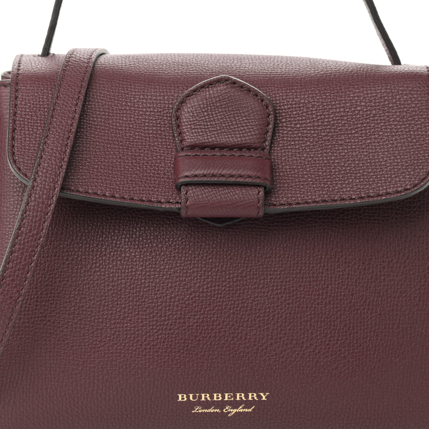 Derby Calfskin House Check Small Camberley Mahogany Red