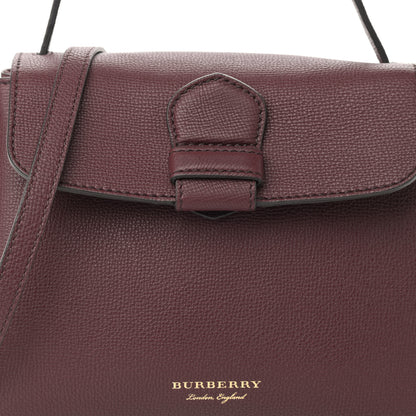 Burberry Derby Calfskin House Check Small Camberley Mahogany Red 11 of 11