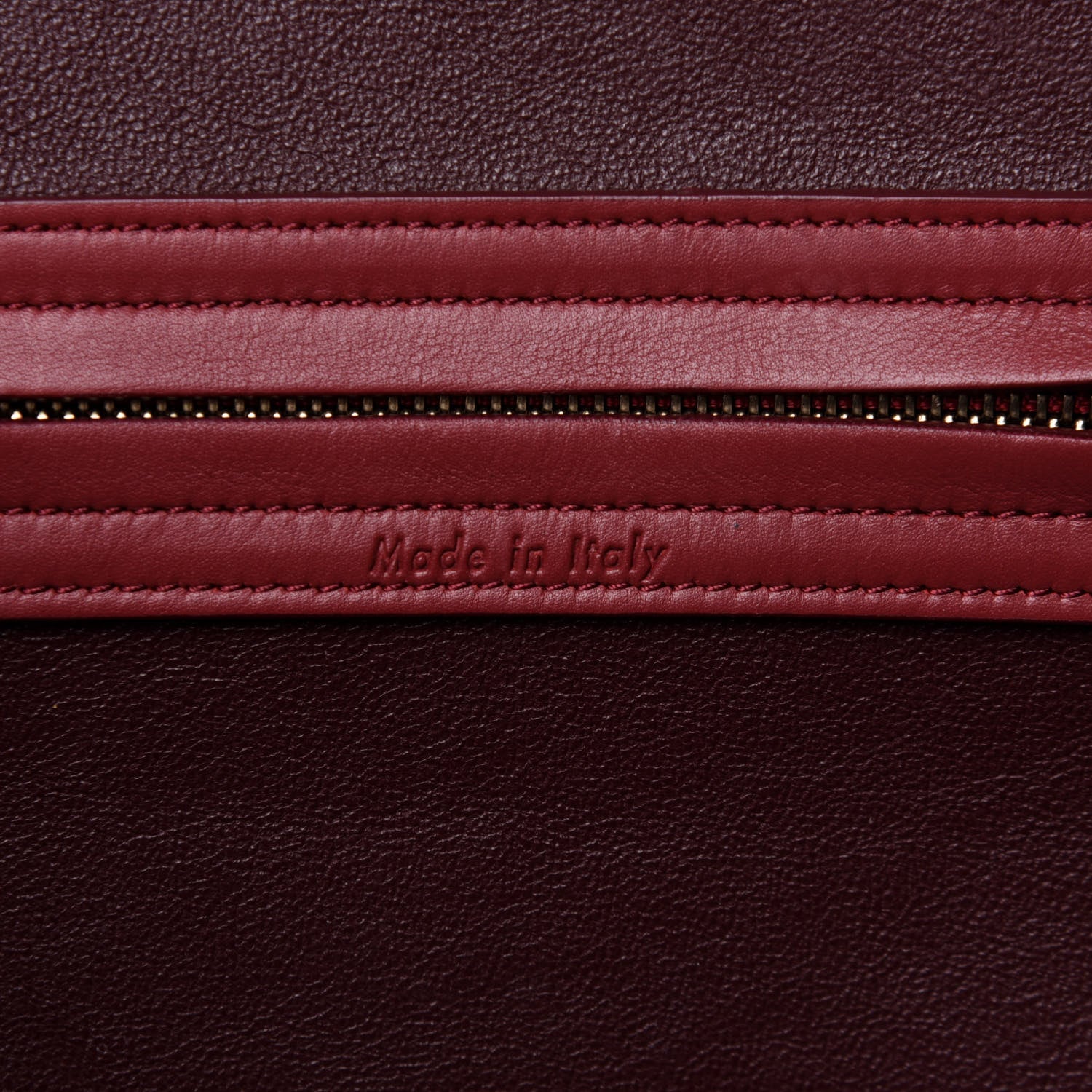 Celine Nubuck Medium Phantom Luggage Red 6 of 15