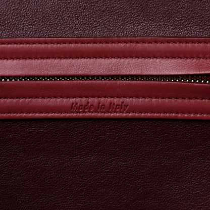 Celine Nubuck Medium Phantom Luggage Red 6 of 15