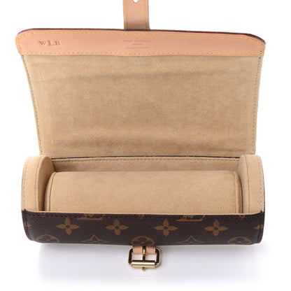 Louis Vuitton Monogram 3 Watch Travel Case 5 of 8