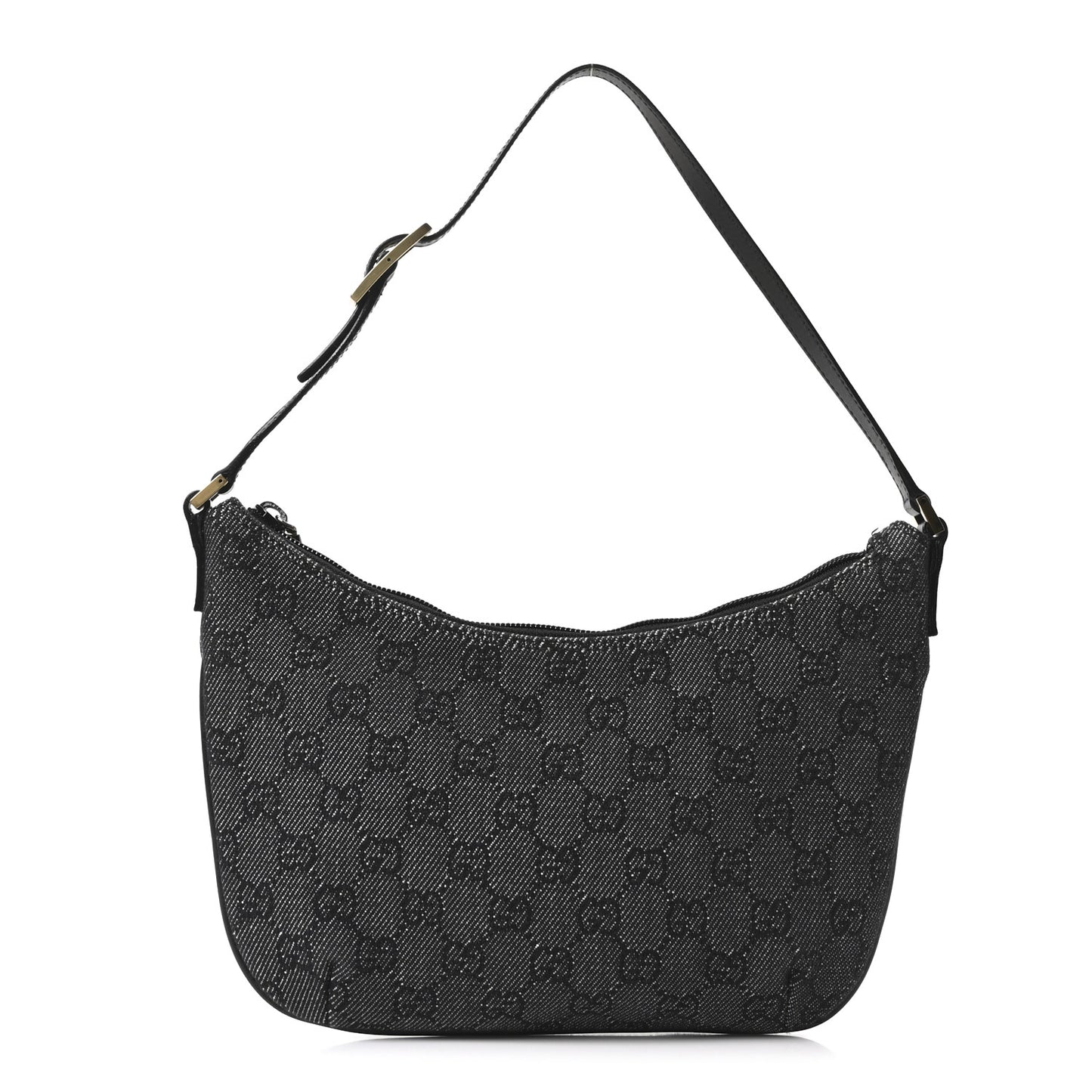 Denim Monogram Pochette Black