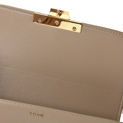 Celine Shiny Calfskin Teen Triomphe Nude 8 of 12