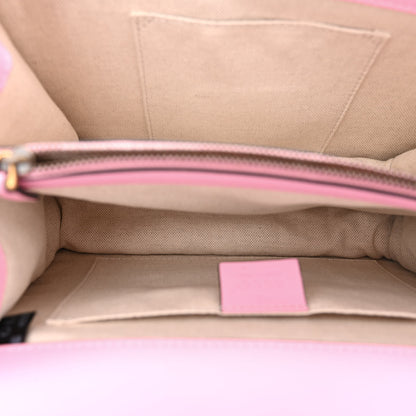 Gucci Calfskin Bamboo Web Embroidered Medium Dionysus Top Handle Bag Pink 5 of 12