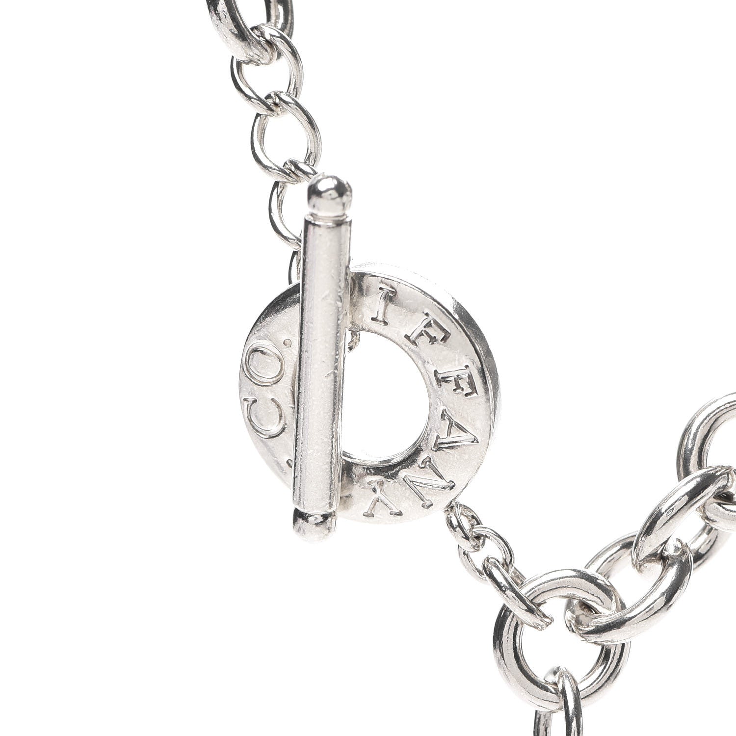 Tiffany Sterling Silver Heart Tag Toggle Necklace 3 of 4