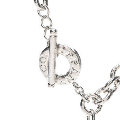Tiffany Sterling Silver Heart Tag Toggle Necklace 3 of 4