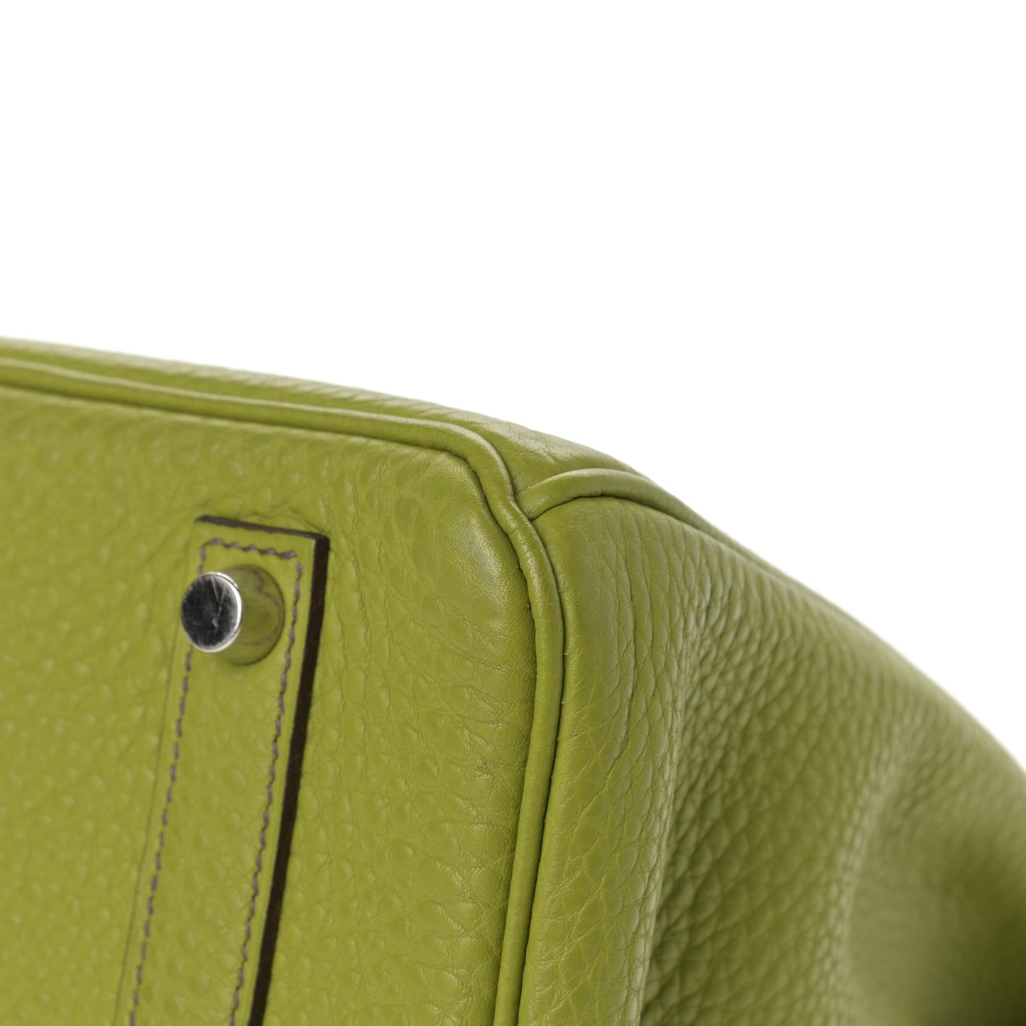 Togo Birkin 35 Vert Anis