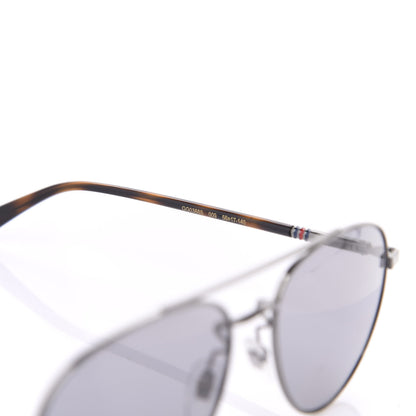 Gucci Acetate Aviator Sunglasses GG0447S Silver 5 of 8