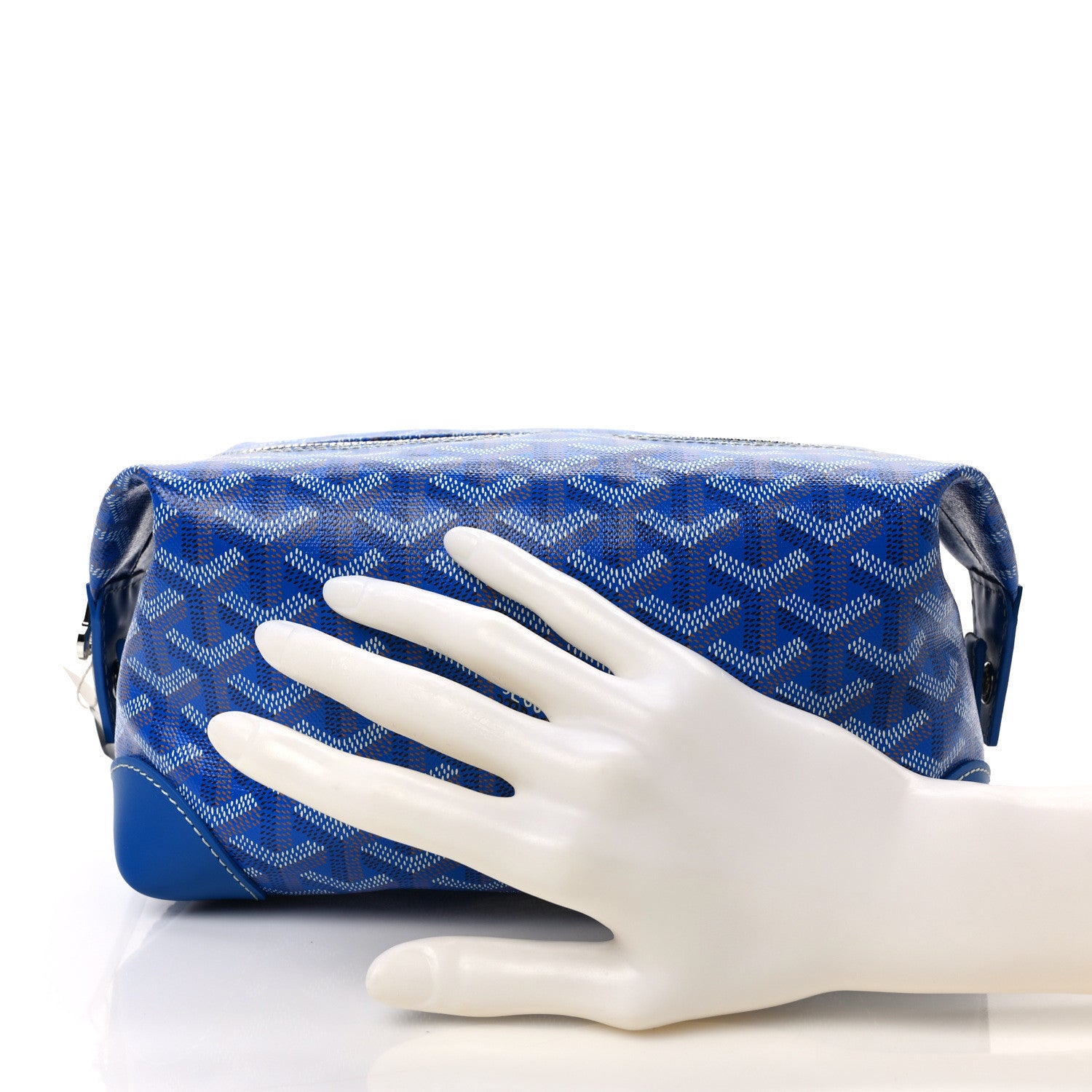 Goyard Goyardine Boeing 25 Trousse de Toilette Blue 2 of 8