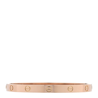 Cartier 18K Pink Gold LOVE Bracelet 19 2 of 6