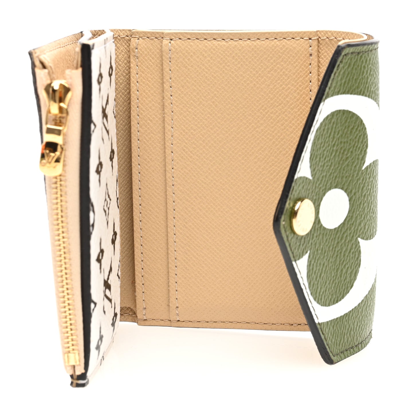 Monogram Giant Zoe Wallet Kaki
