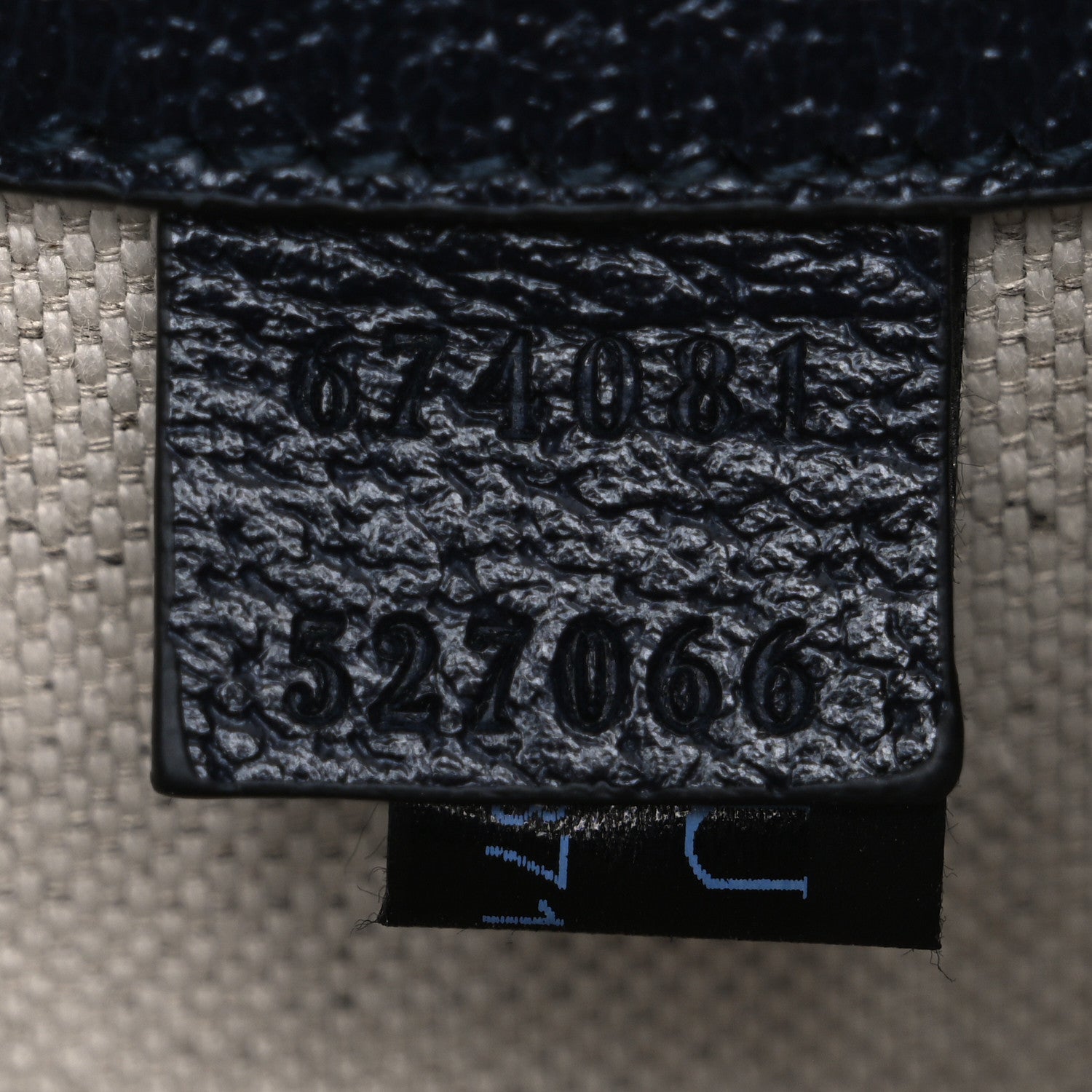 Gucci GG Supreme Monogram Web Small Ophidia Belt Bag 100 40 Beige Navy 7 of 10