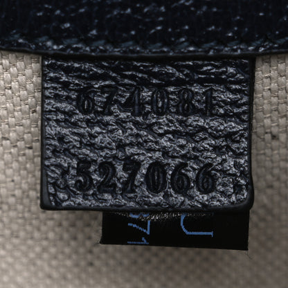 Gucci GG Supreme Monogram Web Small Ophidia Belt Bag 100 40 Beige Navy 7 of 10