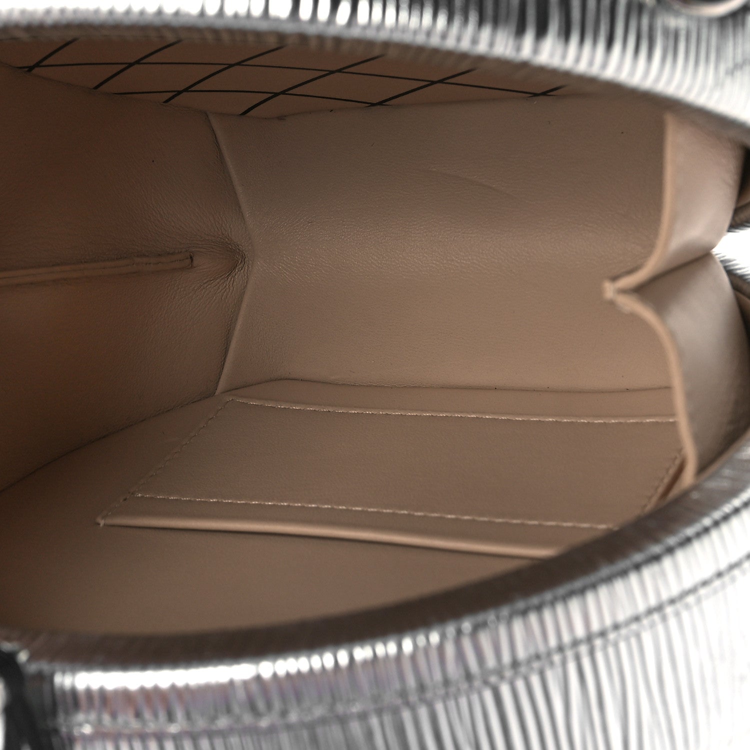 Louis Vuitton Metallic Epi Petite Boite Chapeau Silver 5 of 8