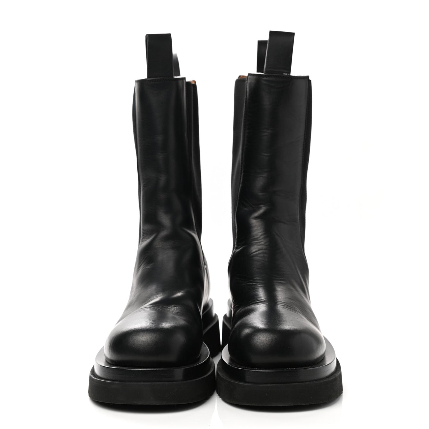 Calfskin The Lug Chelsea 55mm Boots 40.5 Black