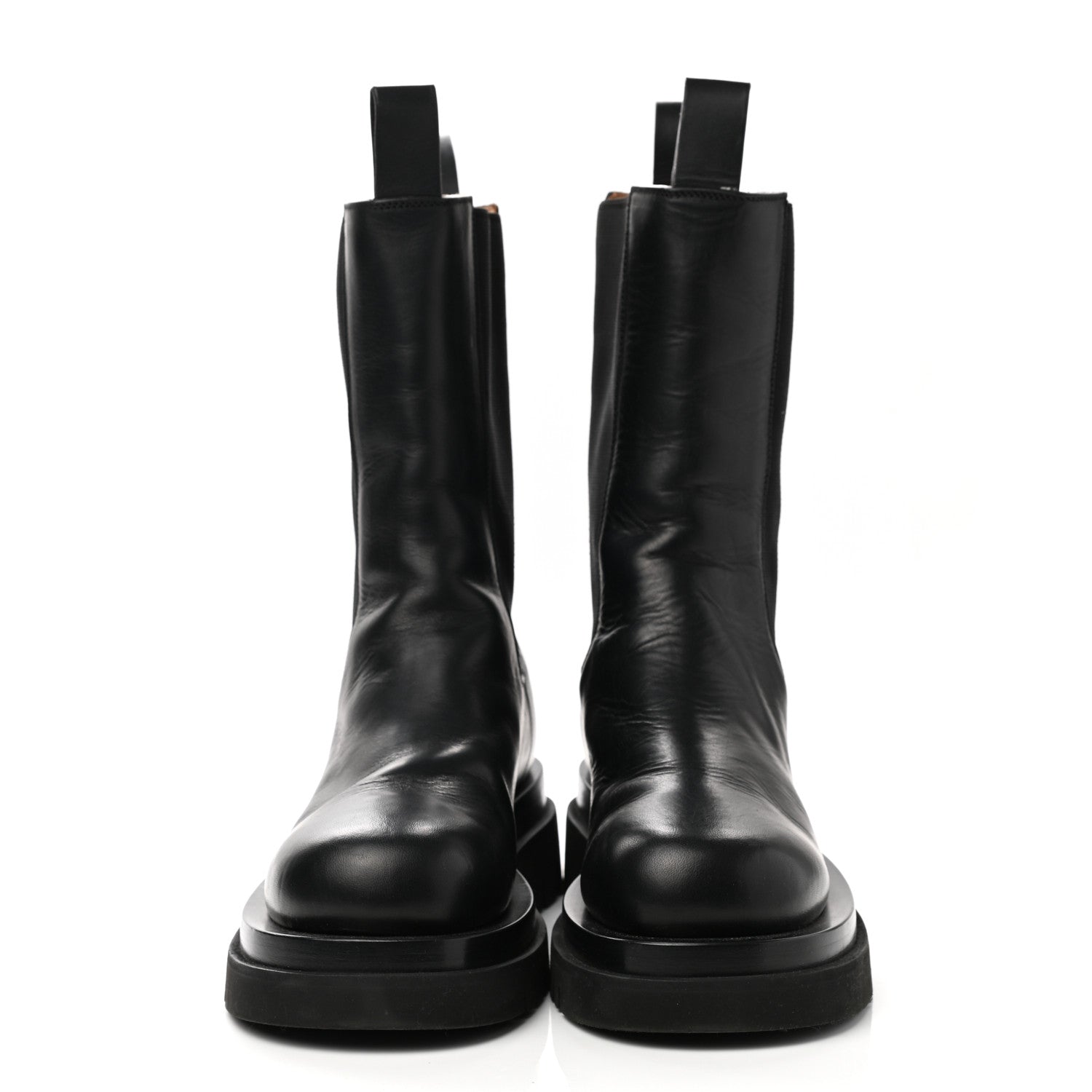 Bottega Veneta Calfskin The Lug Chelsea 55mm Boots 40.5 Black 2 of 10