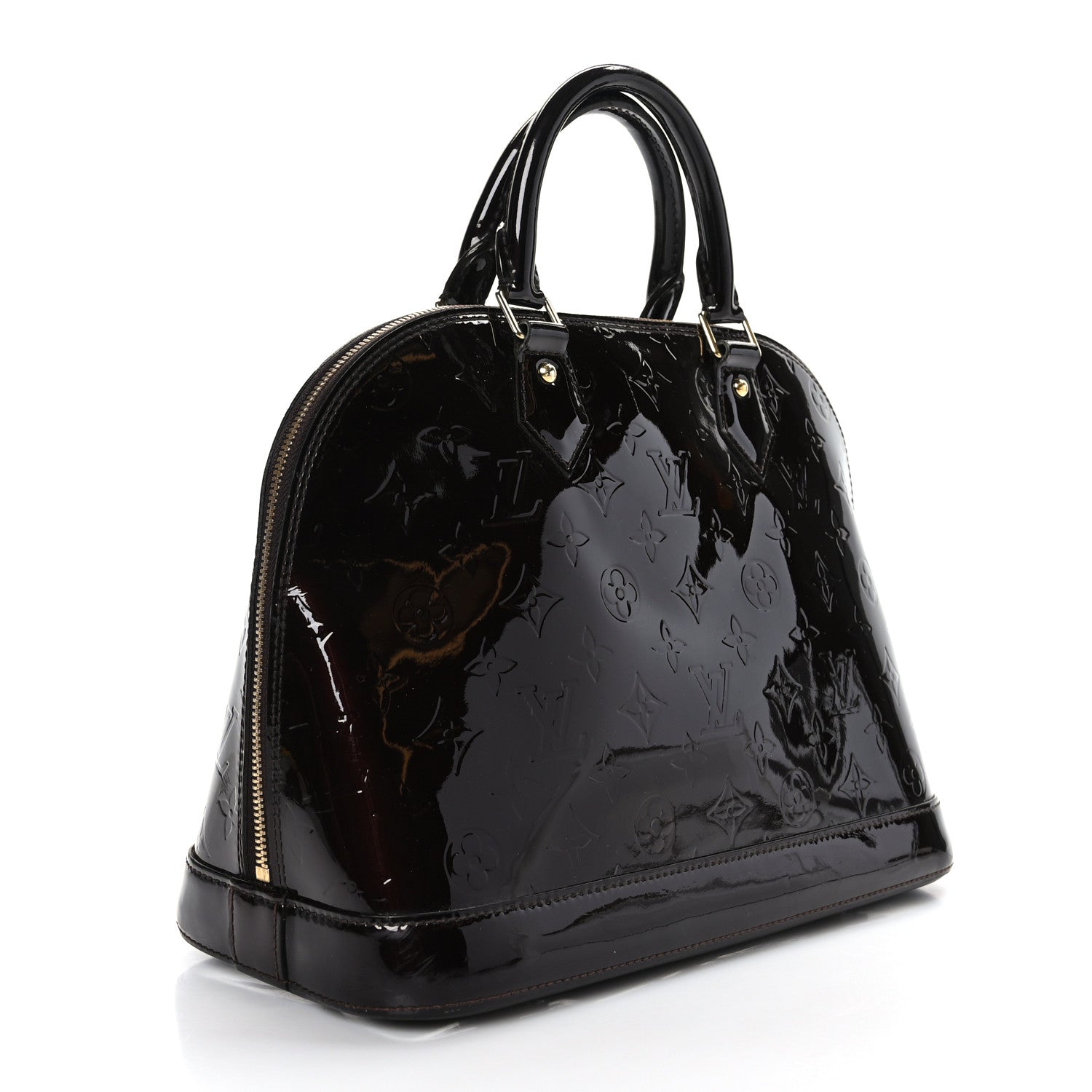 Louis Vuitton Vernis Alma PM Amarante 3 of 8