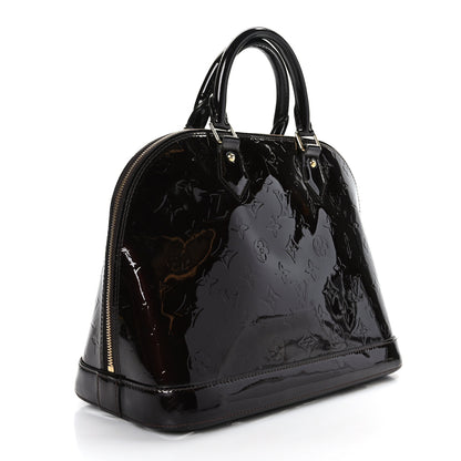 Louis Vuitton Vernis Alma PM Amarante 3 of 8