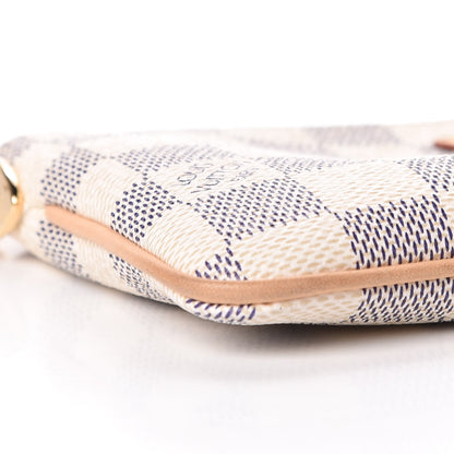 Louis Vuitton Damier Azur Pochette Milla MM 8 of 10