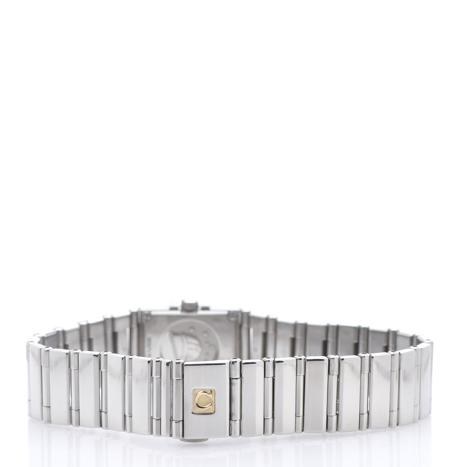 Omega Stainless Steel Diamond Bezel Mother of Pearl 15mm Constellation Quadra Quartz Watch 1535.71.00 4 of 6