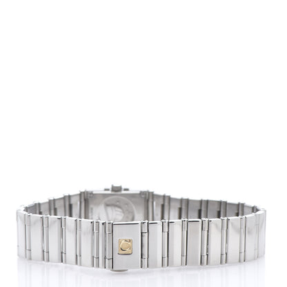 Omega Stainless Steel Diamond Bezel Mother of Pearl 15mm Constellation Quadra Quartz Watch 1535.71.00 4 of 6
