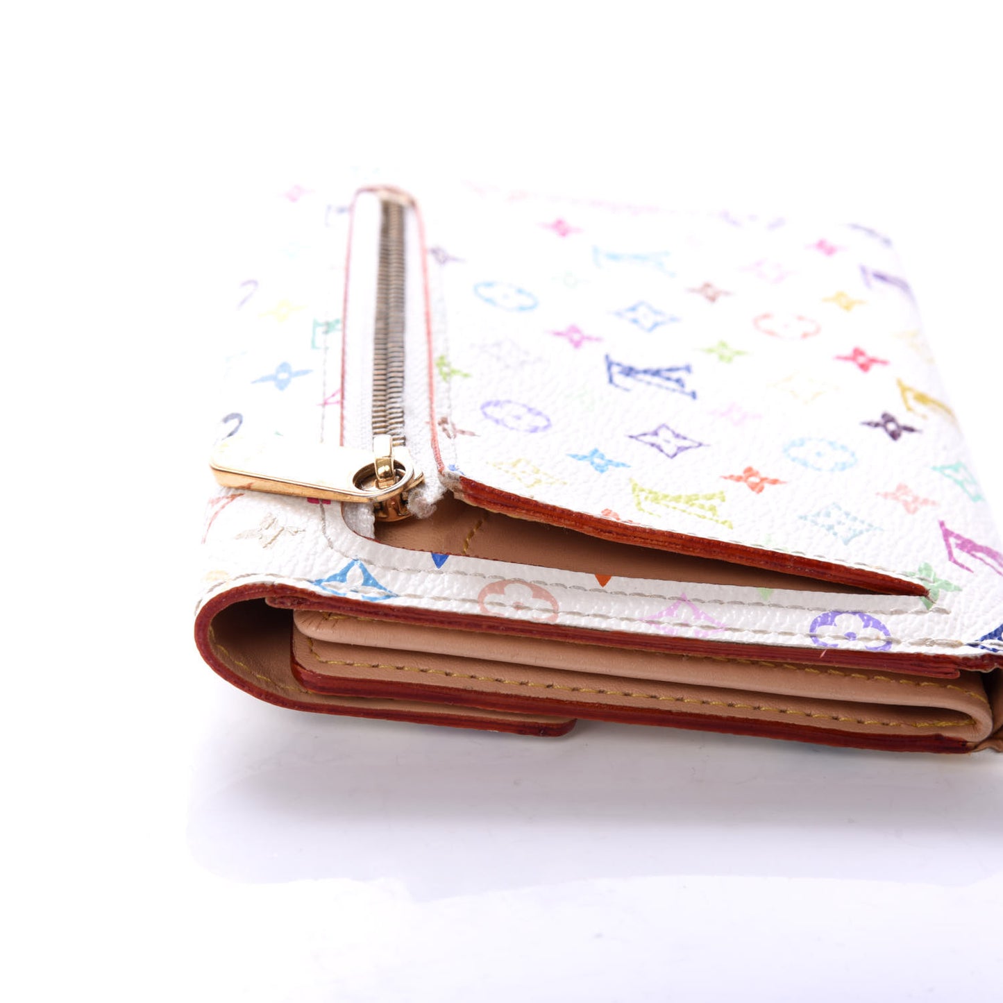 Monogram Multicolor Koala Wallet White