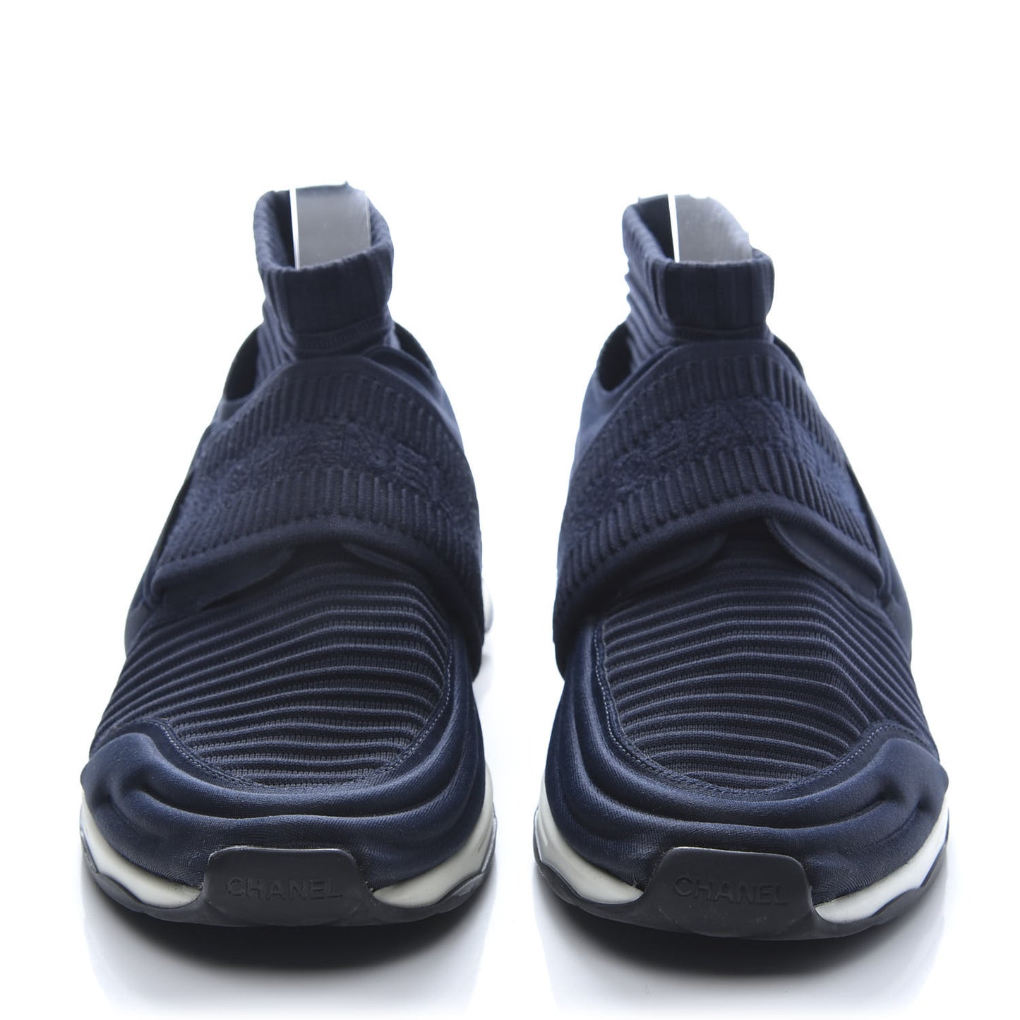 Stretch Fabric CC Sneakers 39 Blue