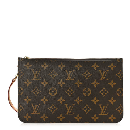 Louis Vuitton Monogram Neverfull MM GM Pochette 1 of 10