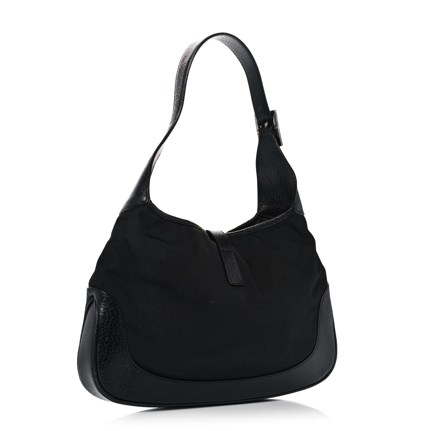 Gucci Canvas Small Jackie O Hobo Black 2 of 14