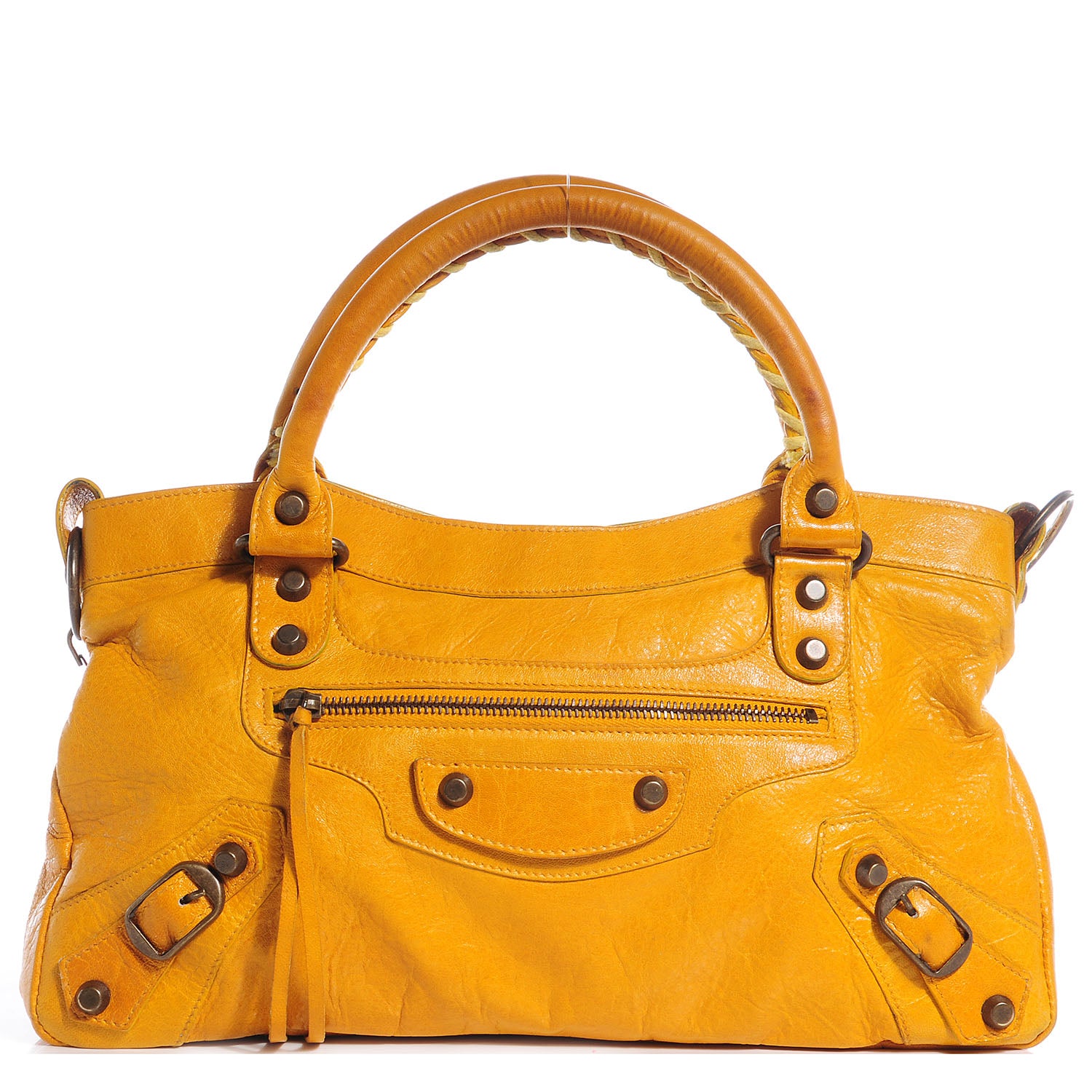 Balenciaga Chevre First Marigold 1 of 8