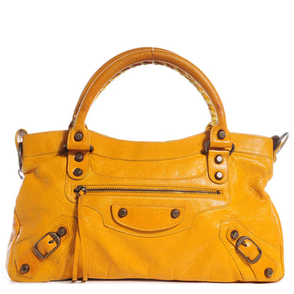 Balenciaga Chevre First Marigold 1 of 8