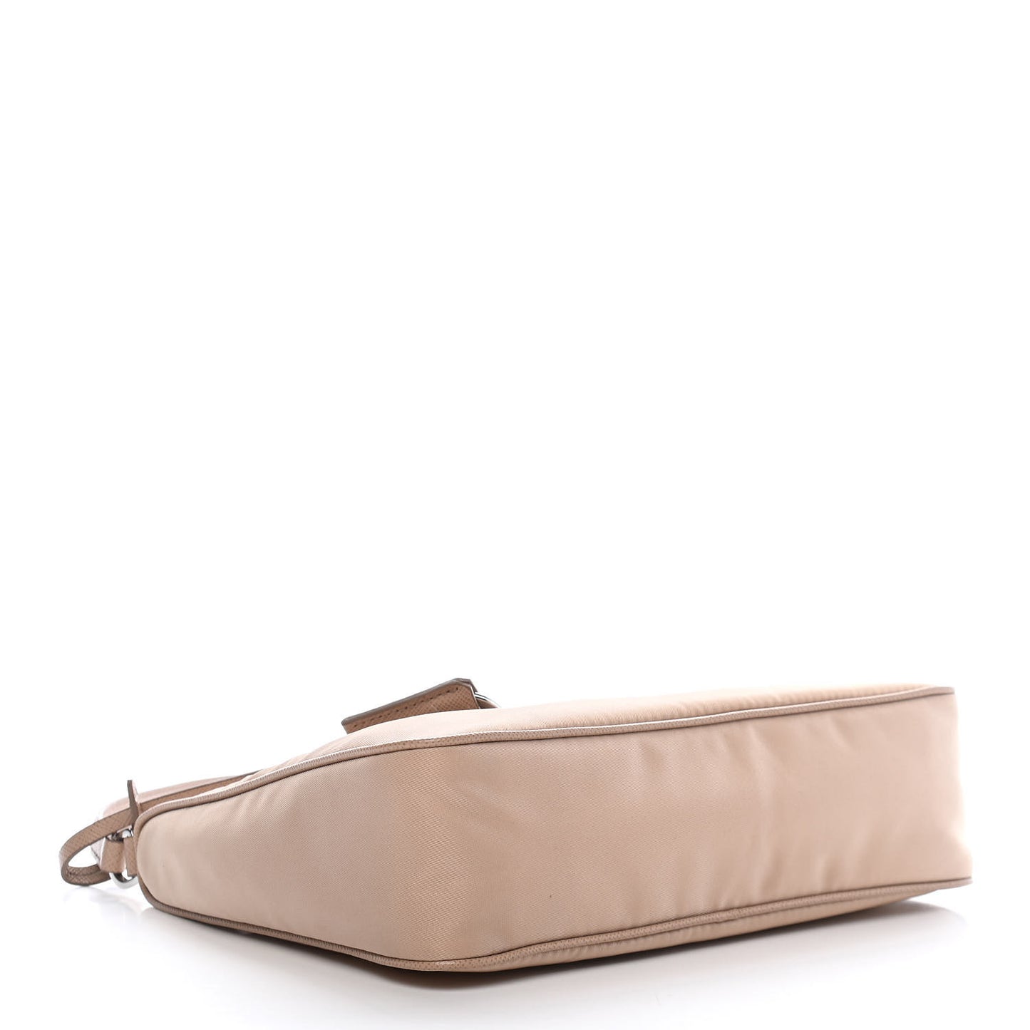 Re-Nylon Saffiano Mini Re-Edition 2005 Bag Cammeo