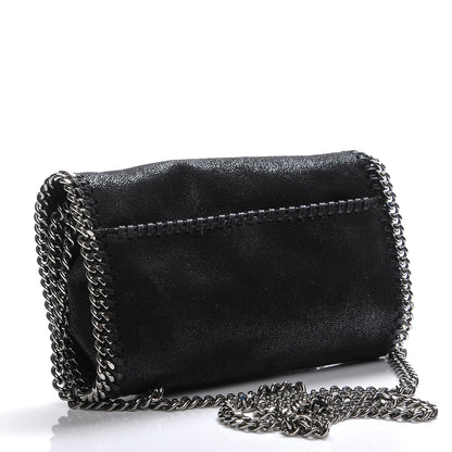 Stella McCartney Shaggy Deer Falabella Crystal Embellished Crossbody Bag Black 3 of 8