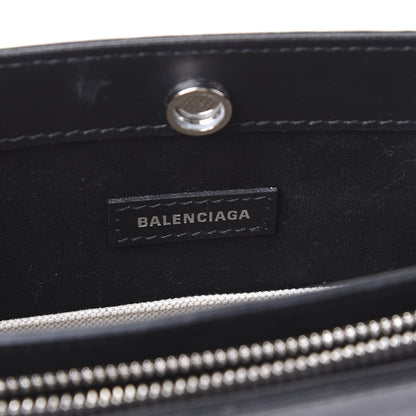 Balenciaga Cotton Canvas Pochette Crossbody Bag Black 7 of 9
