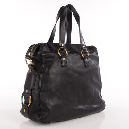 Saint Laurent Goatskin Large Rive Gauche Black 3 of 8