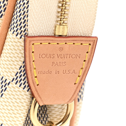 Louis Vuitton Damier Azur Eva Clutch 6 of 10