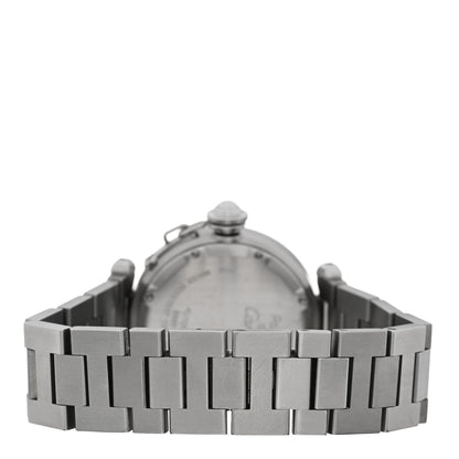 Cartier Stainless Steel 35mm Pasha C Big Date Automatic Watch Black 3 of 4