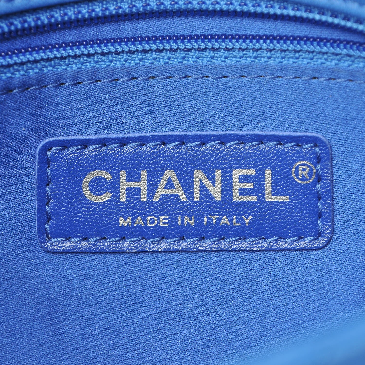 Chanel Lambskin Quilted Small CC Crossing Flap Blue 6 of 9
